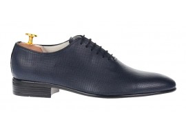 Marimea 39, 41 Pantofi barbati eleganti din piele naturala bleumarin NIC5BLPR